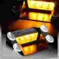 4-led-51055-yl-c Hdc Autosports 4 Led Amber