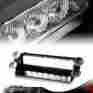4-led-51057-wh Dtm White 8 Led Hazard Warning Flashing Strobe Light With Suction Cup Mounts