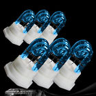 4-led-52012-6-bl Dtm Blue 6 Hid Bulb 120w Hide A Way Emergency Warning Flash Strobe Light Set