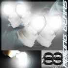 4-led-52012-bulbs-wh Racing Gear 4x White Hid Hide A Way 120w 160w Replacement Flash Warning Strobe Light Bulb