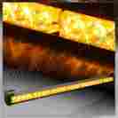 4-led-hs-52023-7-yl-c Hdc Autosports 31.5 Amber Led Traffic Advisor Emergency Warning Strobe Light Bar Universal 3