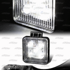 4-wl-5led-sq-15w Dtm 1x Universal 12v 15w 5 Led High Power Suv Truck Farming Vehicle Work Light Lamp
