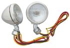 40-13302-ts Reproduction New Stainless Cowl Lights Lamps With Turn Signals Ford