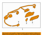 42351796 Gm Chevrolet Oem Spark License Plate