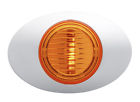 Yellow180 45763 Grote Gro Molded Bullet Series Clearance Marker Lamp Light