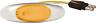 47983 Grote Micronova Oval Led Amber Clear Lens Bezel 089373132419