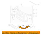 51117148762 Oem Bracket Support-lamp 08-13 Radiator Bmw 128i