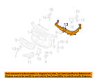 51647116707 07-08 Radiator 328i Left Support-lamp Oem Mount Bar Bmw