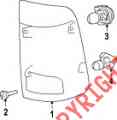 55277414ac Lamp Genuine Tail Oem Dodgeram