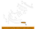 57731aj21a Oem Bumper-lamp Front 10-12 Subaru Cover Legacy