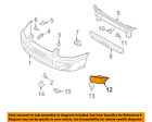 57731fe740vw Subaru Oem Impreza Front Bezel Right