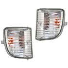 81511-42050 6224-0177lr Brock New Pair Set Signal Front Marker Light Lamp Lens