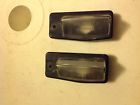 6236 Nissan Altima Trunk Plate Light Left And Right Lamp Lens