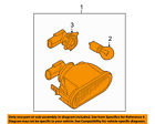 63247166015 Mini Oem Cooper Backup Up Lamp