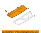 63257182211 Bmw Oem 10-15 760li-3rd 63257182211 Bmw Oem 10-15 760li-3rd