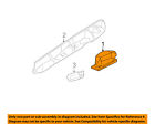 6398200256 Mercedes Oem Sprinter License Plate