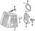 6817769 Turn Lamp Oem Volvo Genuine Park