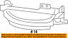 68203004ac Mopar Chrysler Oem Front Bumper Grille Light Lamp Cover Right 68203004ac Mopar Chrysler Oem Front Bumper Grille Light Lamp Cover Right