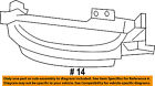 68203005ac Mopar Chrysler Oem Front Bumper Grille Light Lamp Cover Left