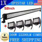 742010059592 Unbranded Led Work Light Bar Flood Spot Boat