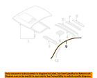 76810ej70a Nissan Infiniti Oem 06-10 M35 Roof-drip Molding Right