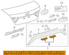 7681306010 Toyota Oem 15-17 Camry