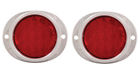 40192 777kit70 Steel Lens 2-hole Reflectors Mounting 2 Grote " 3