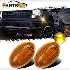 7b6664886604j8p Partsam For Ford Led Marker Amber Lens Lights Front
