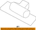 7t4z13550a Ford Oem License Plate