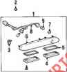 8127008010e2 Genuine Oem Toyota License Lamp 8127008010e2 Genuine Oem Toyota License Lamp
