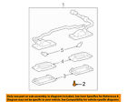 8127989118 Toyota Oem Highlander License