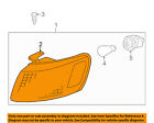 81521aa010 Toyota Oem Signal Light Lens Seal Gasket Left