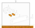 8157004030 Lamp Oem Toyota 05-14 Brake Light-high Tacoma-high Mount