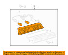 815700c050 Tundra-high Oem Brake Toyota Mount 07-14 Light-high Lamp