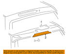 Sequoia-3rd 815700t010 Toyota Oem Third Brake