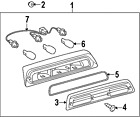 815710c050 Lens Genuine Oem Toyota