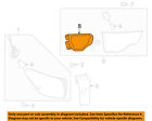 815940e120 Toyota Oem Lamp Assy Gasket Left