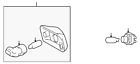 81690-0c022 Toyota Genuine License Lamp