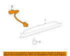 819350t010 Toyota Oem Venza High Mounted Stop 819350t010 Toyota Oem Venza High Mounted Stop