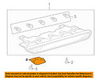 8197747010b0 Toyota Oem 01-03 Prius