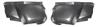 9782484 824844 Chicago Muscle Car Parts Gto Back Up Lights Splash Shields