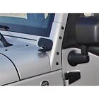 86692 Rampage Windshield Hinge Light Bracket Black Pair Wrangler 873563004972