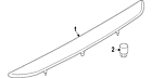8j0-945-097 Audi Genuine Oem High Mount Lamp 8j0-945-097 Audi Genuine Oem High Mount Lamp