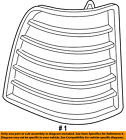 8l9z13404a Ford Mercury Oem Taillight Tail Assy Right