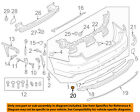 8w0945106d Audi Oem 2017 A4-bumper