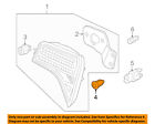 90321s06000 Honda Oem Taillight Tail Housing Nut