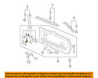 9391314420 Honda Oem Pilot Instrument Panel Boot Screw