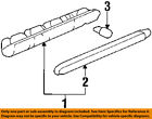 9441724 Lamp-rear Stop High Lamps-bulb Gm Mounted Oem