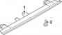 95863105000 Porsche Mount High Genuine Oem Lamp