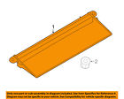 971945087d Porsche Oem Mount Brake Lamp